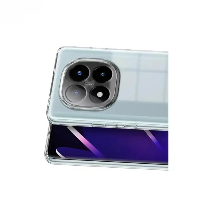 Xiaomi Redmi Note 15 4g Lüx Şeffaf Silikon - Şeffaf