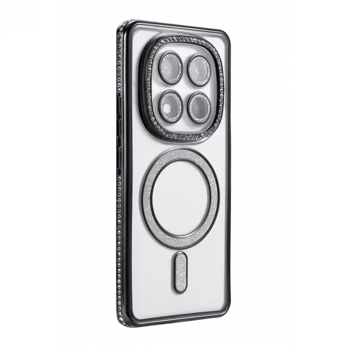 Xiaomi Redmi Note 15 Pro 5g Joke Simli Magneticsafe Kılıf - Siyah