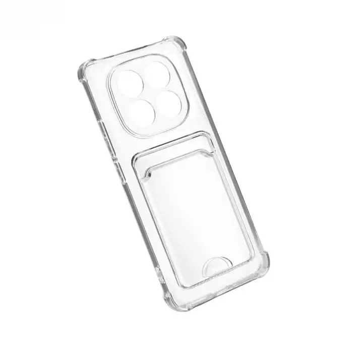 Xiaomi Redmi Note 15 Pro 5g Kart Şeffaf Silikon - Şeffaf