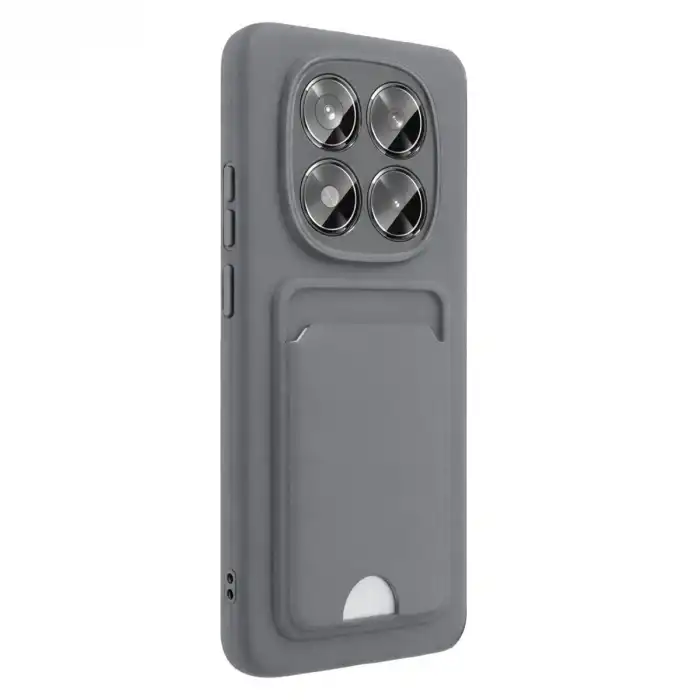 Xiaomi Redmi Note 15 Pro 5g Kelvin Kartvizitli Silikon - Gri