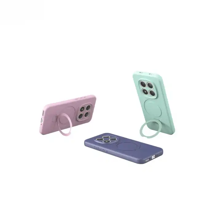 Xiaomi Redmi Note 15 Pro 5g Regal Magsafe Standlı Kapak - Açık Pembe