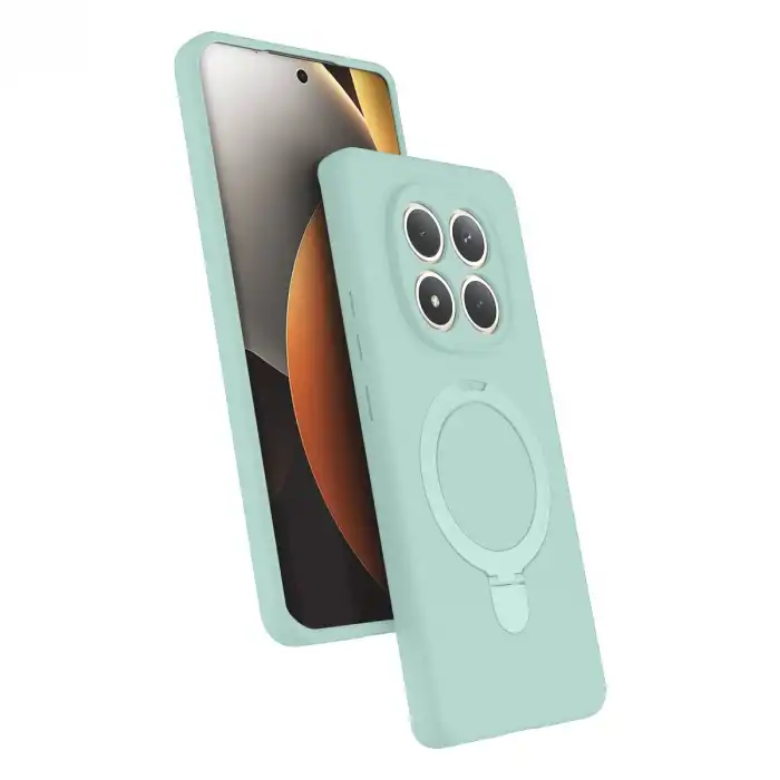 Xiaomi Redmi Note 15 Pro 5g Regal Magsafe Standlı Kapak - Su Yeşili