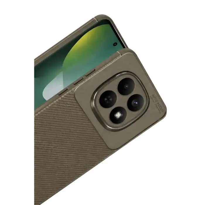 Xiaomi Redmi Note 15 Pro Plus 5g Auto Focus Karbon Kapak - Kahverengi