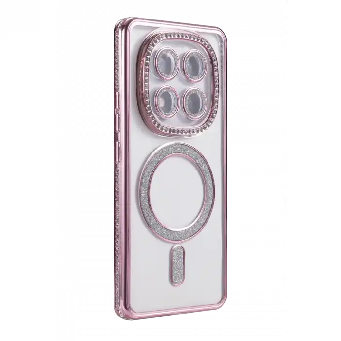 Xiaomi Redmi Note 15 Pro Plus 5g Joke Simli Magneticsafe Kılıf - Pembe