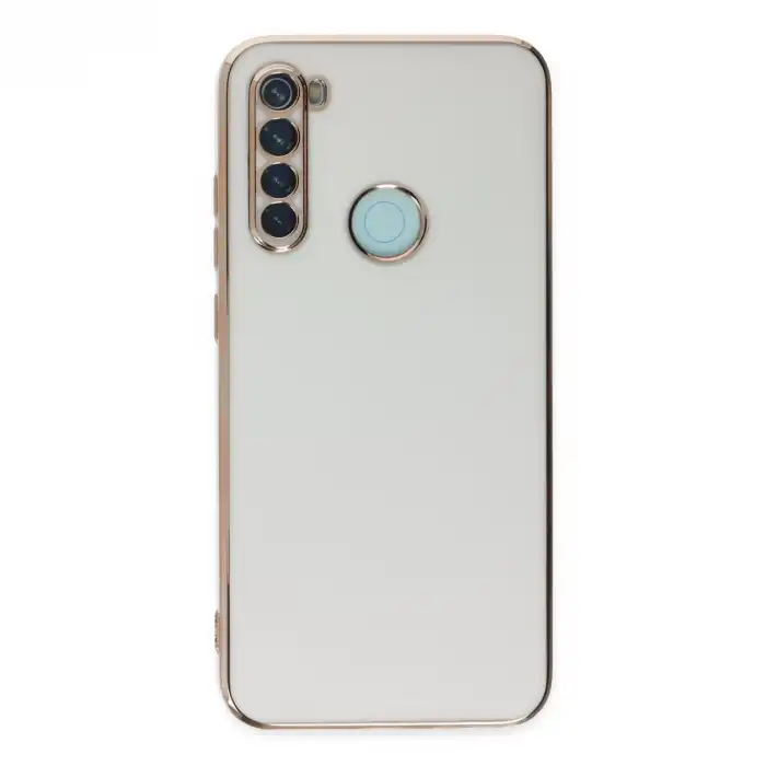 Xiaomi Redmi Note 8 Kılıf Volet Silikon - Beyaz