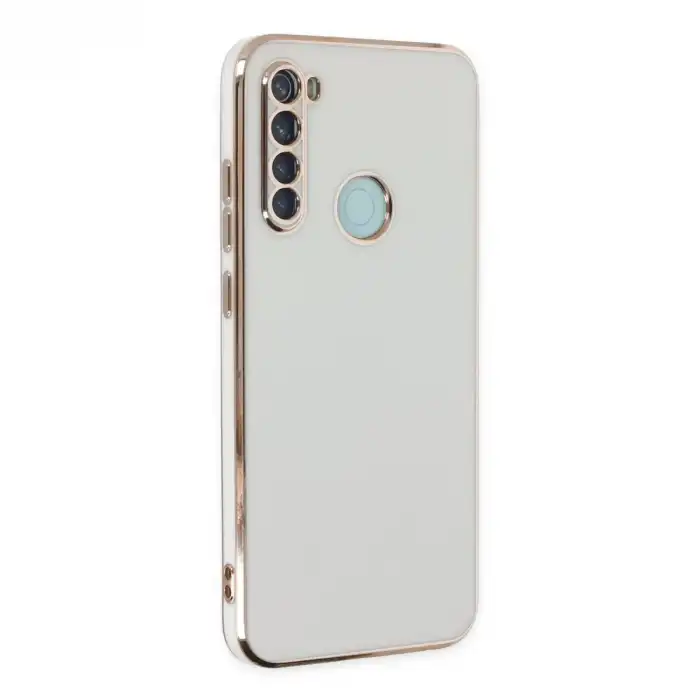 Xiaomi Redmi Note 8 Kılıf Volet Silikon - Beyaz