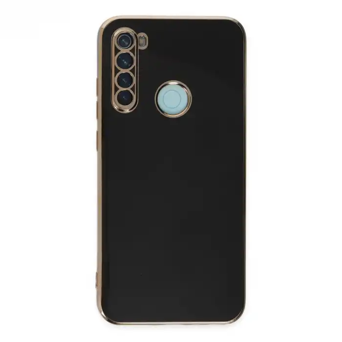 Xiaomi Redmi Note 8 Kılıf Volet Silikon - Siyah