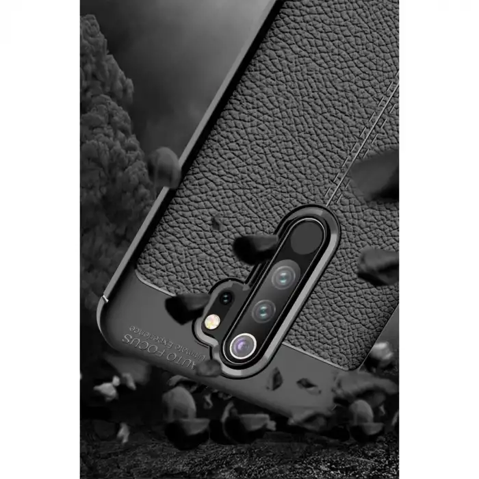 Xiaomi Redmi Note 8 Pro Kılıf Auto Focus Kapak - Lacivert