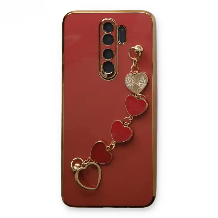 Xiaomi Redmi Note 8 Pro Kılıf Esila Silikon - Kırmızı