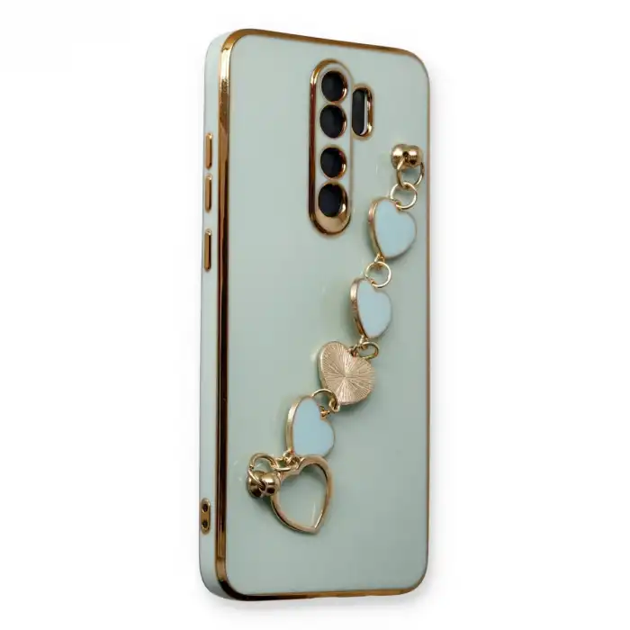 Xiaomi Redmi Note 8 Pro Kılıf Esila Silikon - Su Yeşili