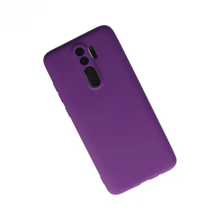 Xiaomi Redmi Note 8 Pro Kılıf First Silikon - Mor