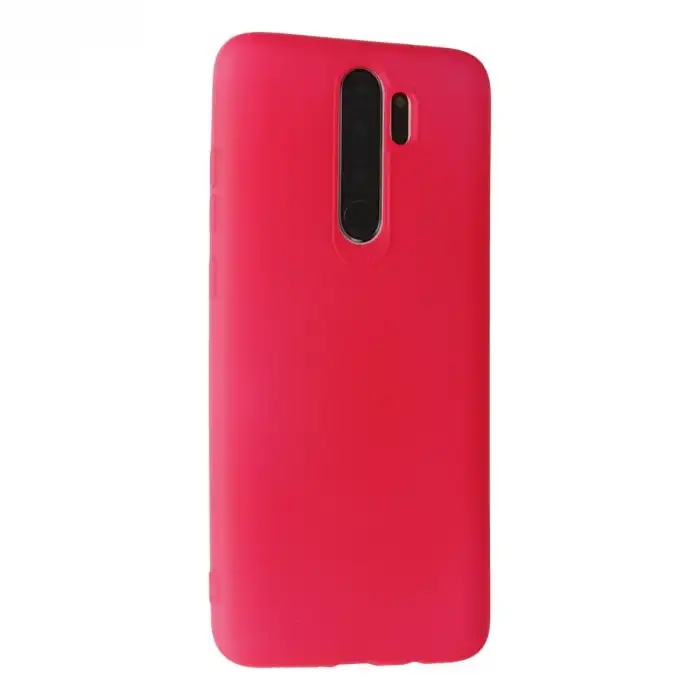 Xiaomi Redmi Note 8 Pro Kılıf First Silikon - Pembe