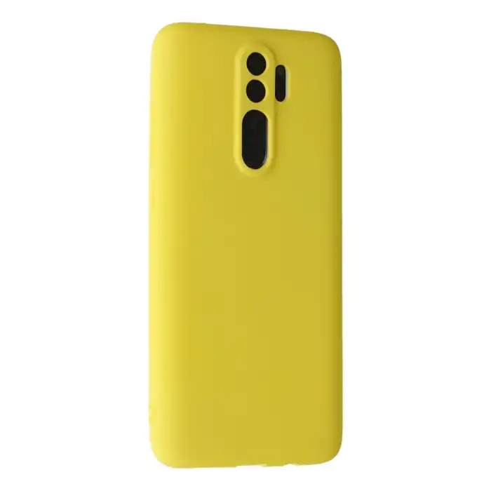 Xiaomi Redmi Note 8 Pro Kılıf First Silikon - Sarı