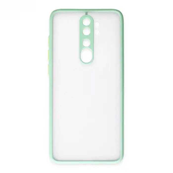 Xiaomi Redmi Note 8 Pro Kılıf Montreal Silikon Kapak - Turkuaz