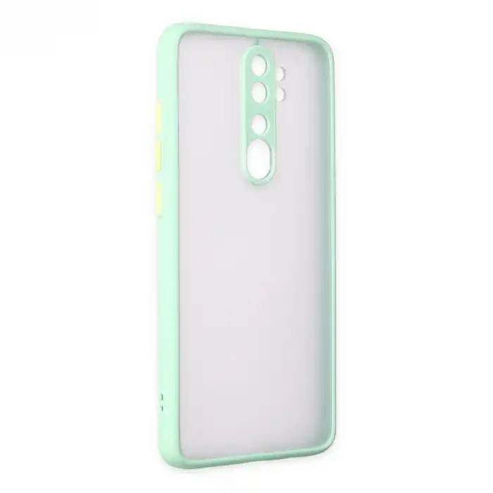 Xiaomi Redmi Note 8 Pro Kılıf Montreal Silikon Kapak - Turkuaz