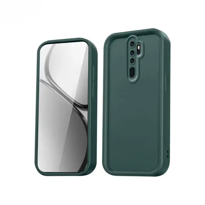 Xiaomi Redmi Note 8 Pro Kılıf Viera Silikon - Koyu Yeşil
