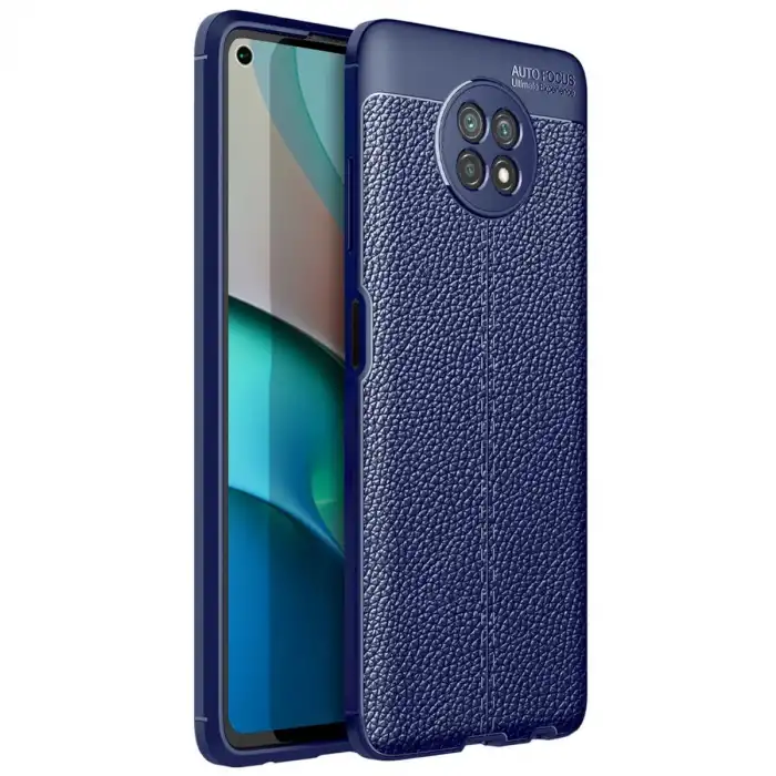 Xiaomi Redmi Note 9 5g Kılıf Auto Focus Kapak - Lacivert