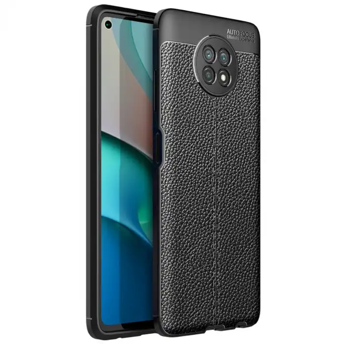 Xiaomi Redmi Note 9 5g Kılıf Auto Focus Kapak - Siyah