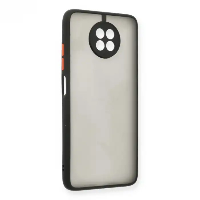 Xiaomi Redmi Note 9 5g Kılıf Montreal Silikon Kapak - Siyah