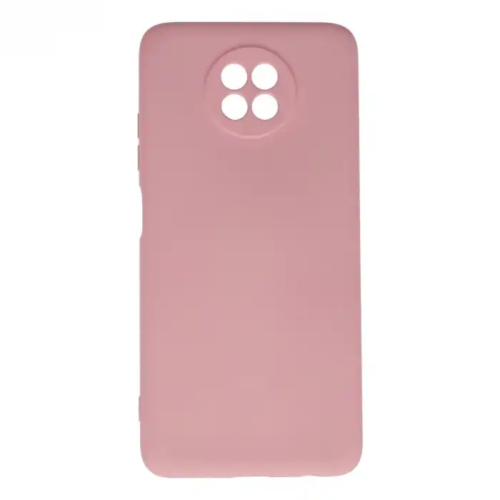 Xiaomi Redmi Note 9 5g Kılıf Nano İçi Kadife Silikon - Pembe