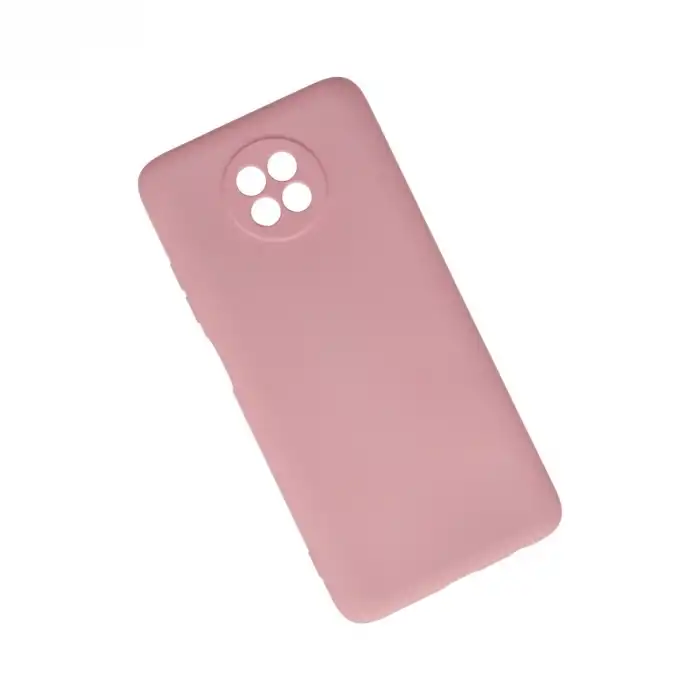 Xiaomi Redmi Note 9 5g Kılıf Nano İçi Kadife Silikon - Pembe