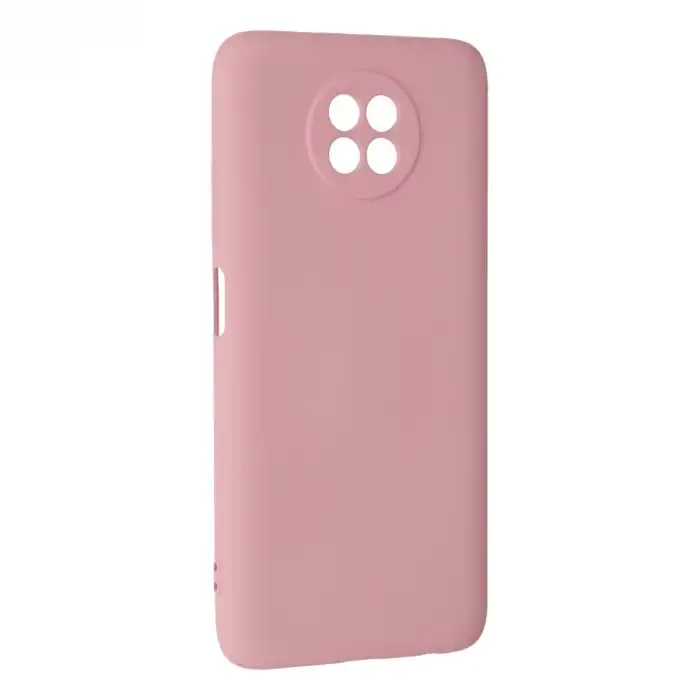 Xiaomi Redmi Note 9 5g Kılıf Nano İçi Kadife Silikon - Pembe