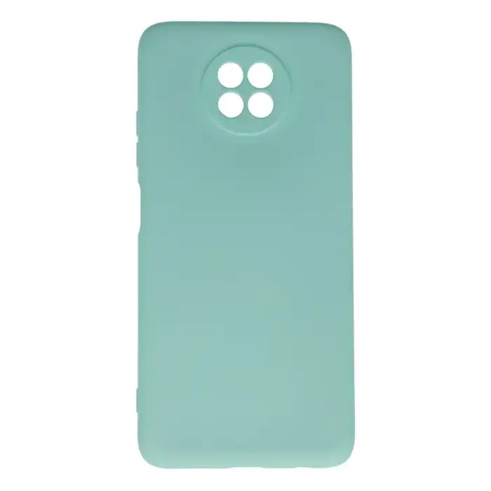 Xiaomi Redmi Note 9 5g Kılıf Nano İçi Kadife Silikon - Turkuaz
