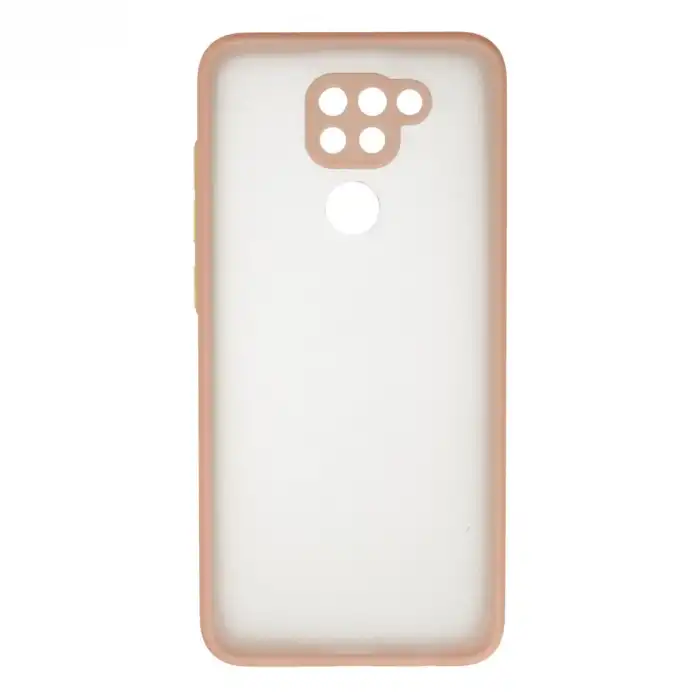 Xiaomi Redmi Note 9 Kılıf Montreal Silikon Kapak - Pembe