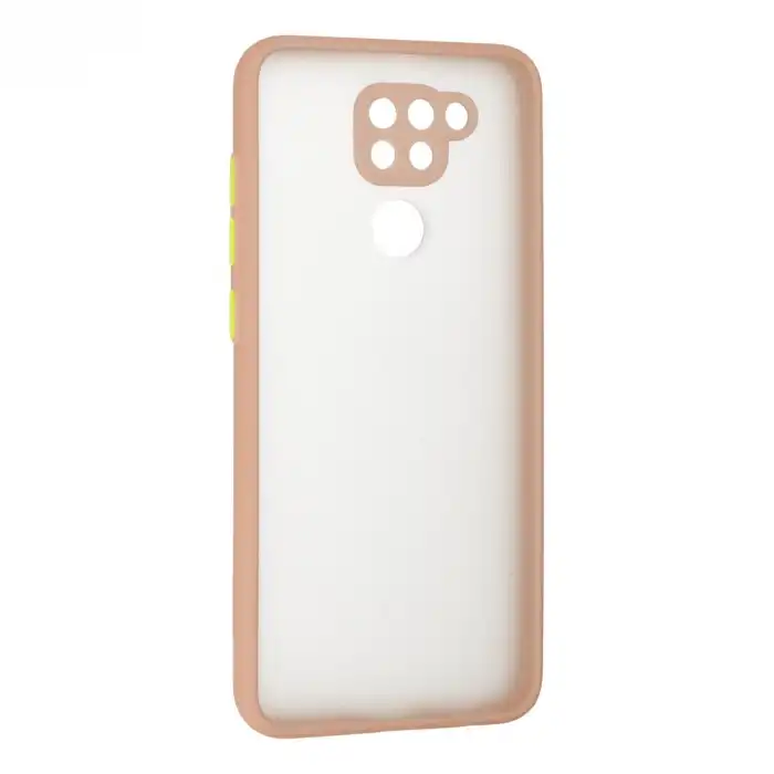 Xiaomi Redmi Note 9 Kılıf Montreal Silikon Kapak - Pembe