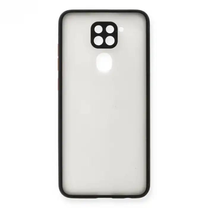Xiaomi Redmi Note 9 Kılıf Montreal Silikon Kapak - Siyah