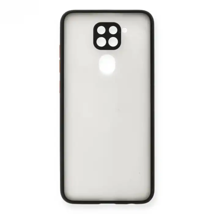 Xiaomi Redmi Note 9 Kılıf Montreal Silikon Kapak - Siyah