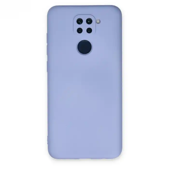 Xiaomi Redmi Note 9 Kılıf Nano İçi Kadife Silikon - Lila