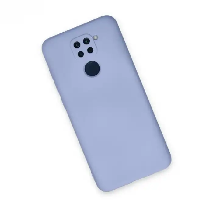 Xiaomi Redmi Note 9 Kılıf Nano İçi Kadife Silikon - Lila
