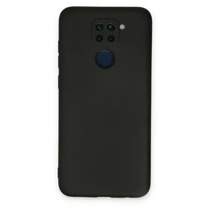 Xiaomi Redmi Note 9 Kılıf Nano İçi Kadife Silikon - Siyah
