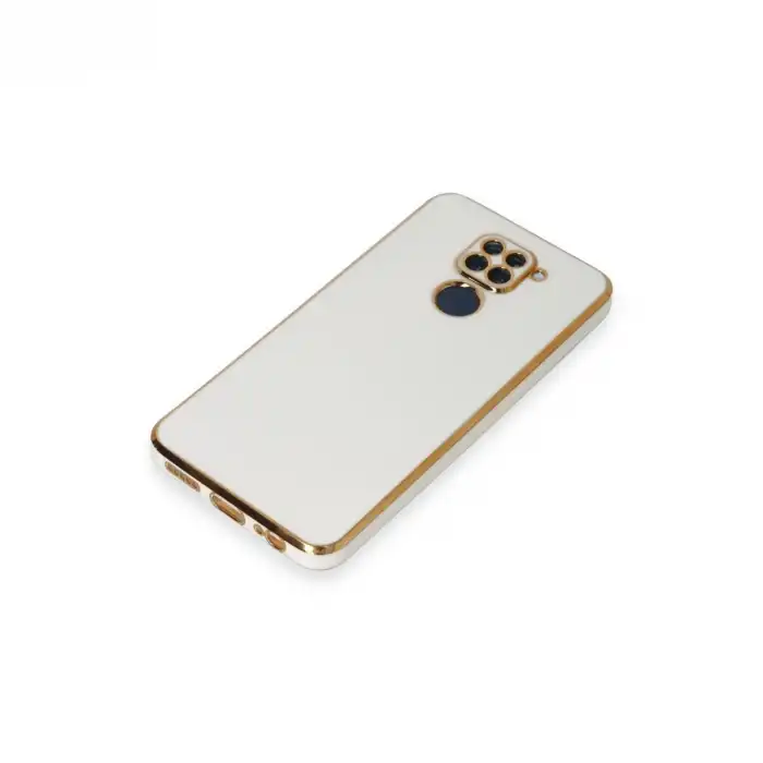 Xiaomi Redmi Note 9 Kılıf Volet Silikon - Beyaz