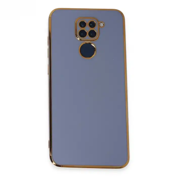 Xiaomi Redmi Note 9 Kılıf Volet Silikon - Mavi