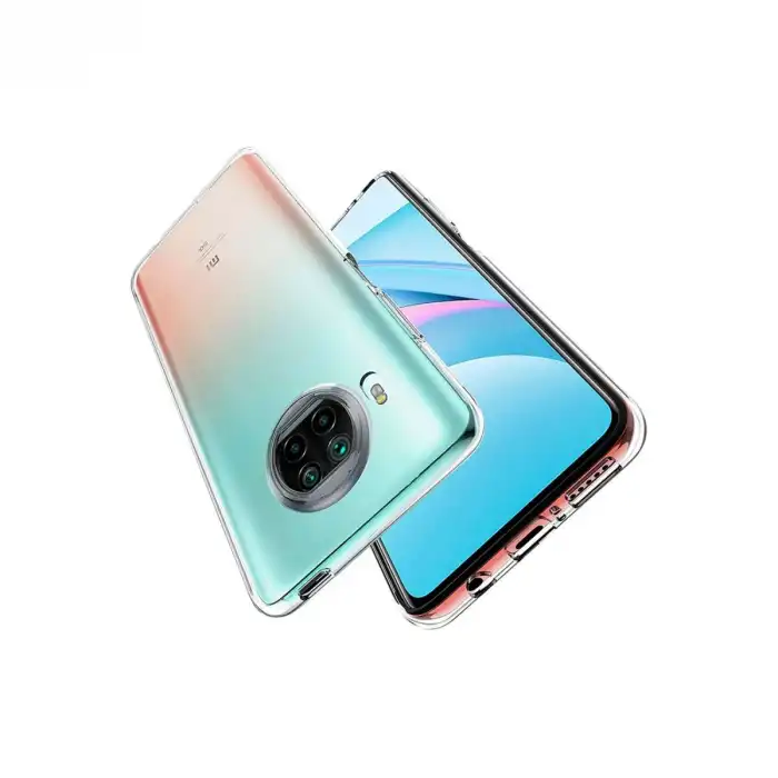 Xiaomi Redmi Note 9 Pro 5g Kılıf Lüx Şeffaf Silikon