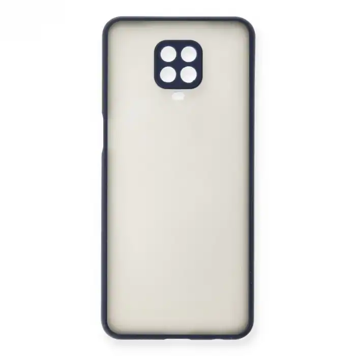 Xiaomi Redmi Note 9 Pro Kılıf Montreal Silikon Kapak - Lacivert