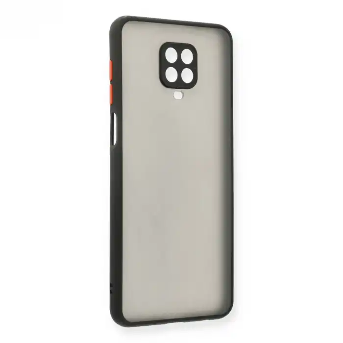 Xiaomi Redmi Note 9 Pro Kılıf Montreal Silikon Kapak - Siyah