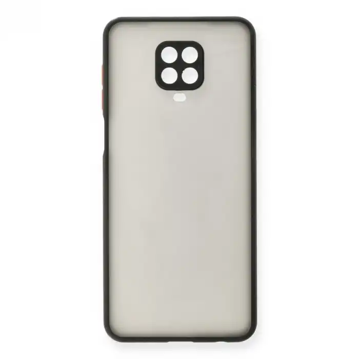 Xiaomi Redmi Note 9 Pro Kılıf Montreal Silikon Kapak - Siyah