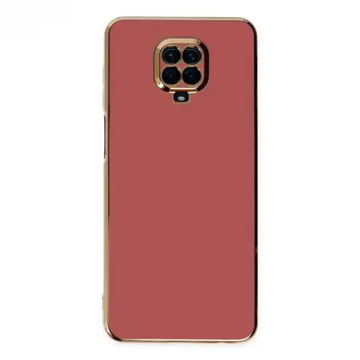 Xiaomi Redmi Note 9 Pro Kılıf Volet Silikon - Kırmızı