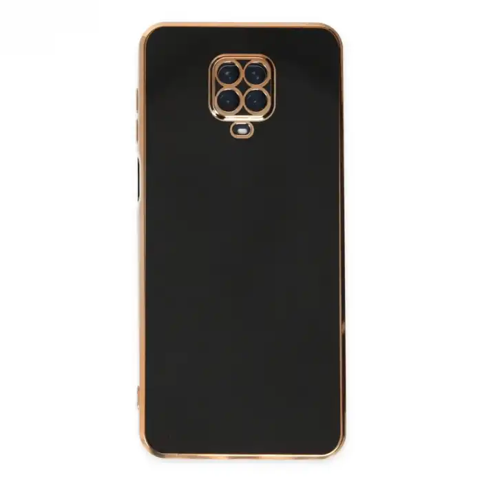 Xiaomi Redmi Note 9 Pro Kılıf Volet Silikon - Siyah