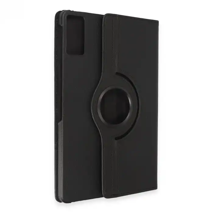 Xiaomi Redmi Pad Se Kılıf 360 Tablet Deri Kılıf - Siyah