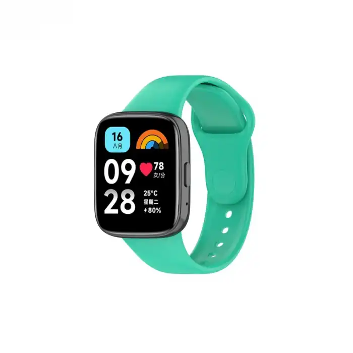 Xiaomi Redmi Watch 3 Active Klasik Kordon (saat Değildir) - Turkuaz
