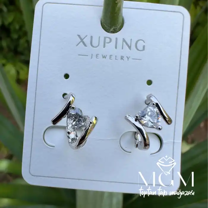 Xuping Taşlı Küpe
