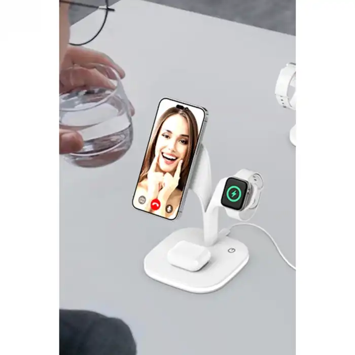 Ym-ud22 Kablosuz Şarj Masaüstü Set - Yeşil