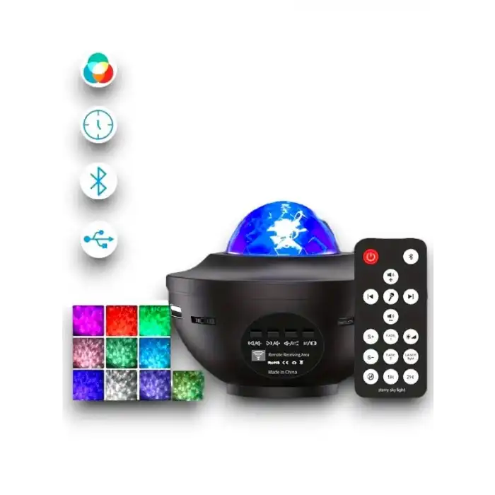 YUMURTA GÖRÜNÜMLÜ YILDIZLI PROJEKSİYON