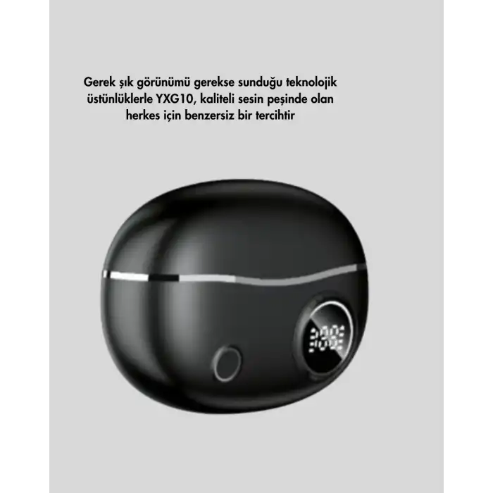 YXG10 SİYAH BLUETOOTH KULAKLIK