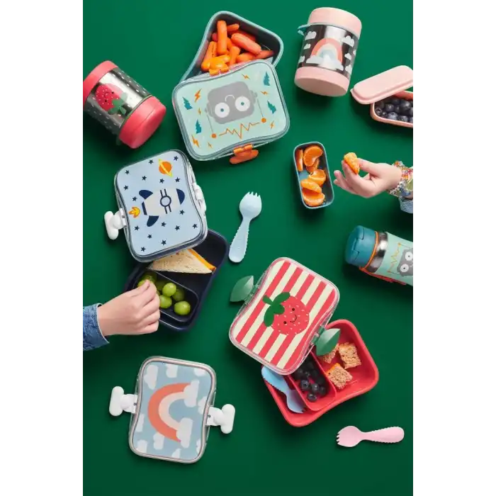 Zoo Paslanmaz Çelik Termos 325 ml Gökkuşağı