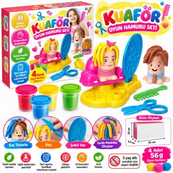 03458 KUAFÖR OYUN HAMUR SET
